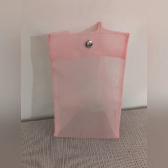 Pink Mesh Bag - Picture 2 of 3